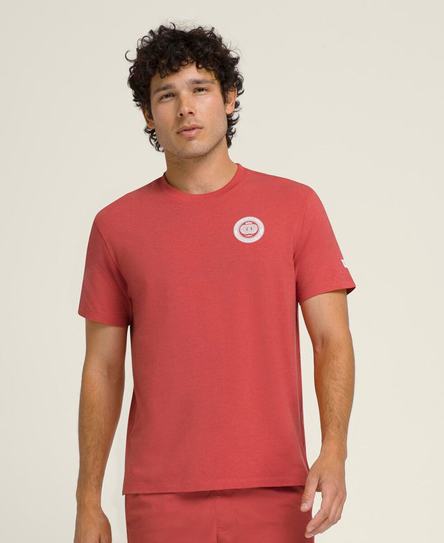 イージーストリートＴシャツ - ウォッシュドレッド