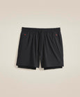 ダブルデイ ショートパンツ 7インチ  -  ブラック