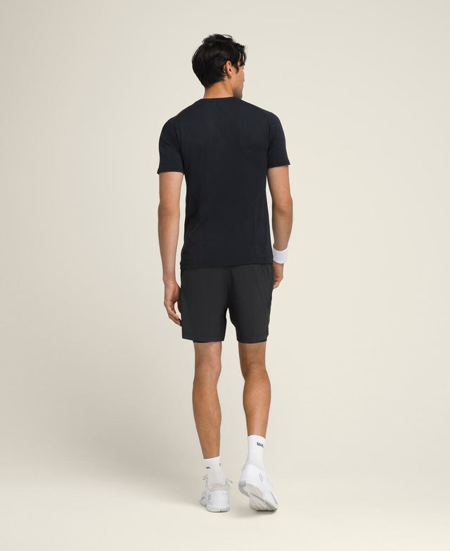 ダブルデイ ショートパンツ 7インチ  -  ブラック