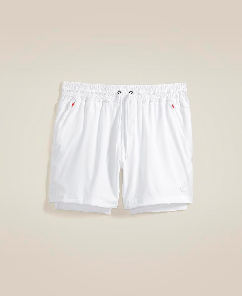 ダブルデイ ショートパンツ 7インチ - ホワイト by Wilson Japan