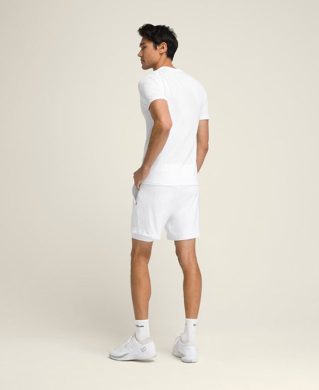 ダブルデイ ショートパンツ 7インチ  -  ホワイト