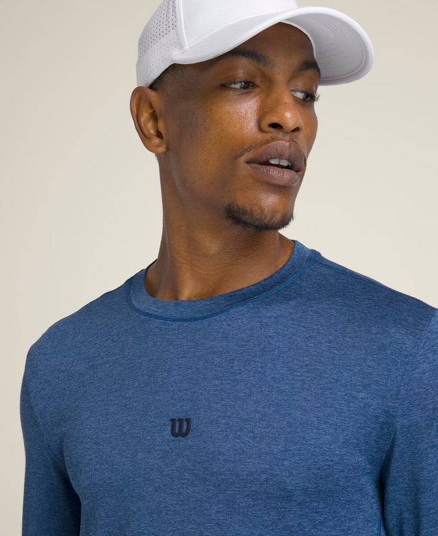 エブリデイ パフォーマンス ロングスリーブ Tシャツ - コートブルー