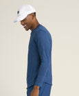 エブリデイ パフォーマンス ロングスリーブ Tシャツ - コートブルー