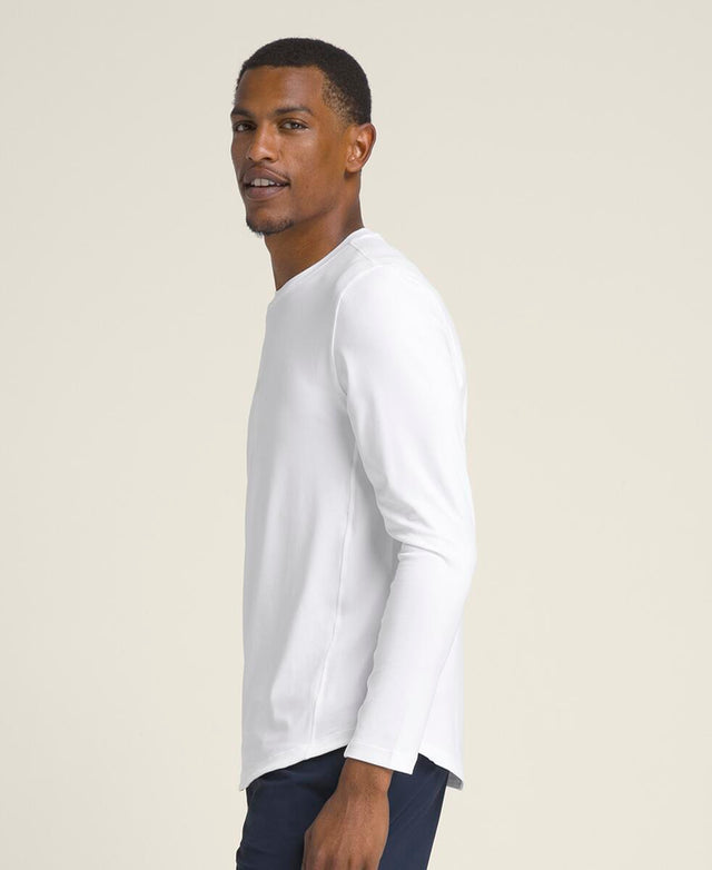 エブリデイ パフォーマンス ロングスリーブ Tシャツ - ホワイト