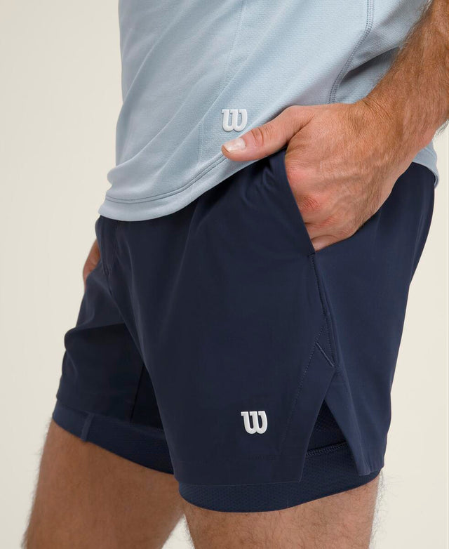 セットポイント ショートパンツ 7インチ - クラシックネイビー