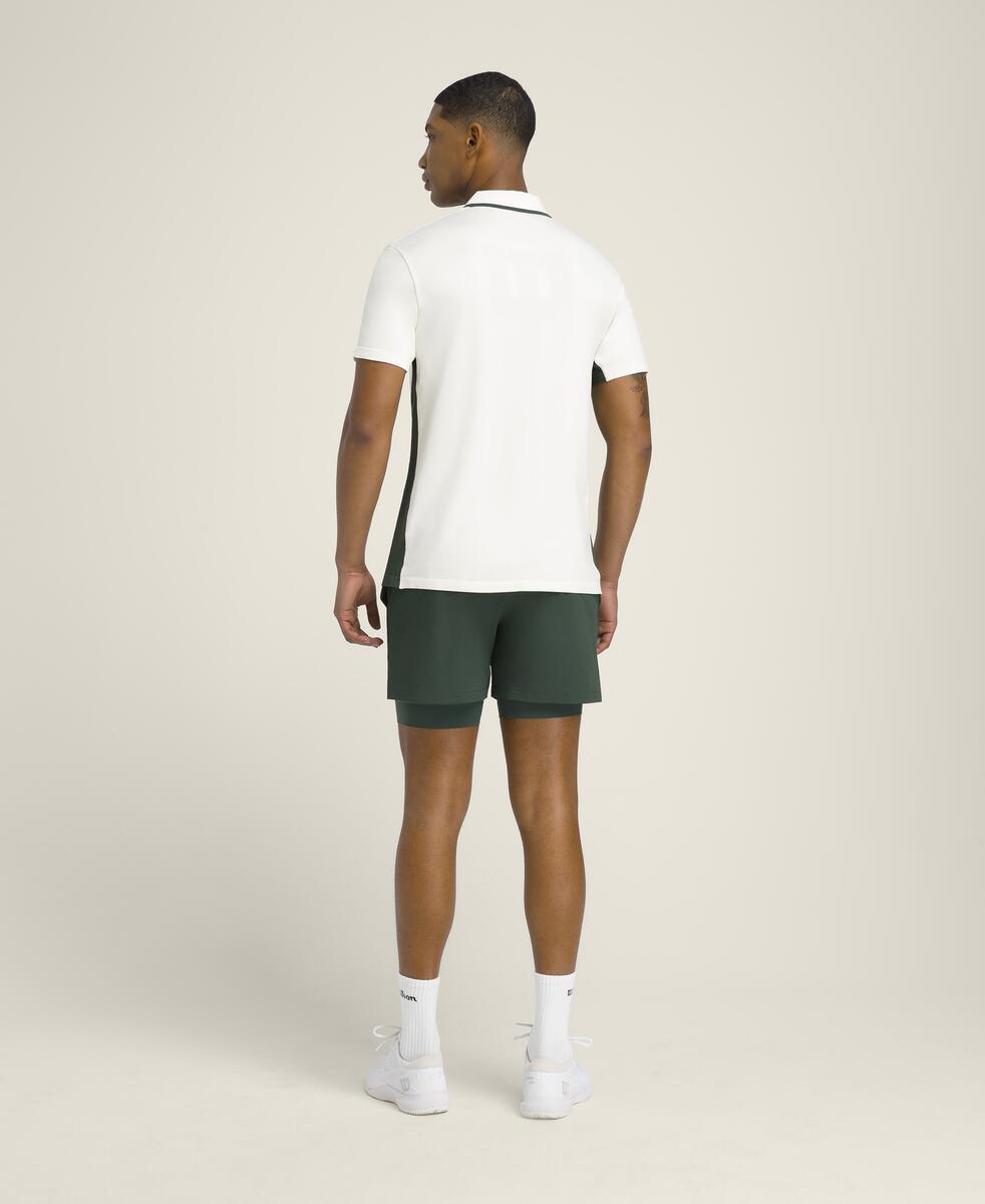 セットポイントショートパンツ5インチ（インナー付き） by Wilson