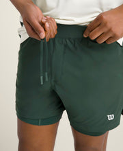 セットポイントショートパンツ5インチ（インナー付き）-シカモア