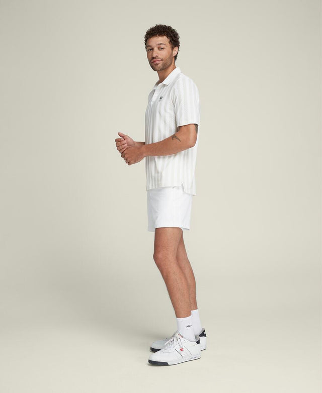 ゲームポイント シームレス ポロ  -  ホワイト