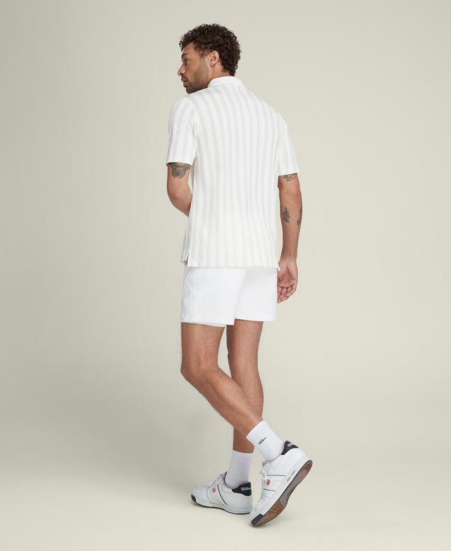 ゲームポイント シームレス ポロ  -  ホワイト