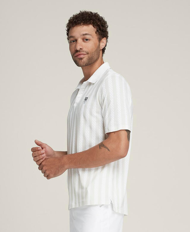 ゲームポイント シームレス ポロ  -  ホワイト