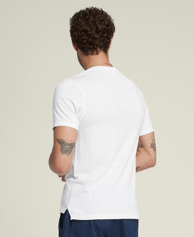 ブレイクポイント シームレス Tシャツ - ホワイト