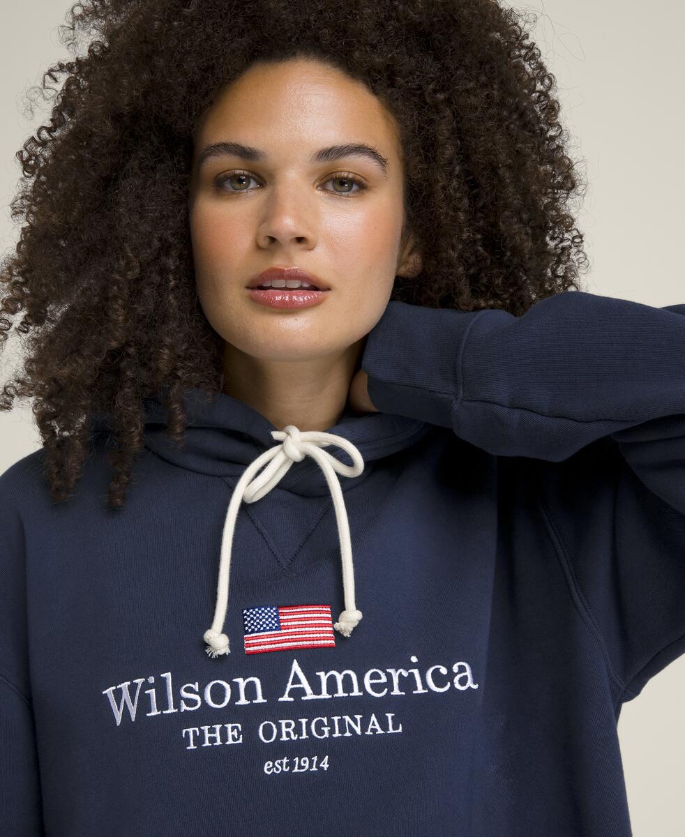 ウイルソン アメリカ フーディー by Wilson Japan Sportswear online