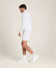 テニス ボレー ショートパンツ 6インチ - ホワイト グリッド