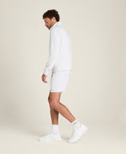 テニス ボレー ショートパンツ 6インチ - ホワイト グリッド