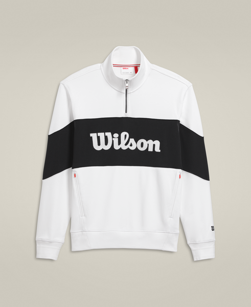 30%OFF】ミレニアム ハーフジップ - ホワイト by Wilson Japan Sportswear online - ウイルソン 公式オンラインストア