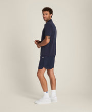 ラファイエット ピケ ボタンアップ ポロ  -  クラシックネイビー