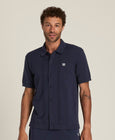 ラファイエット ピケ ボタンアップ ポロ  -  クラシックネイビー