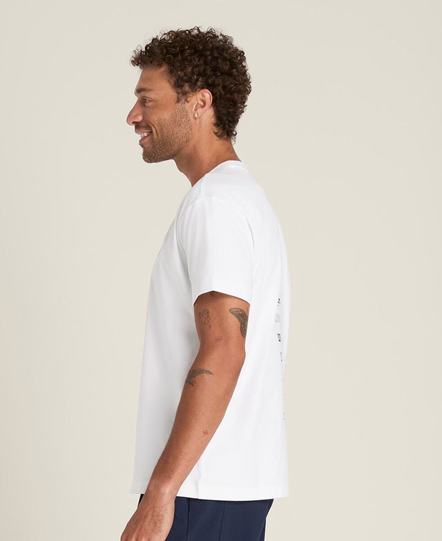 グラフィック Tシャツ - ホワイト