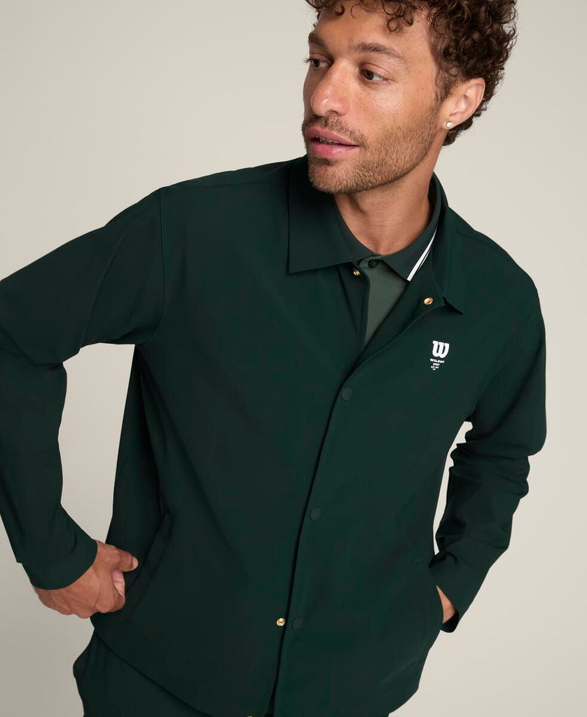 ヘイズ コーチ ジャケット ウルトラライト - スタジアムグリーン by