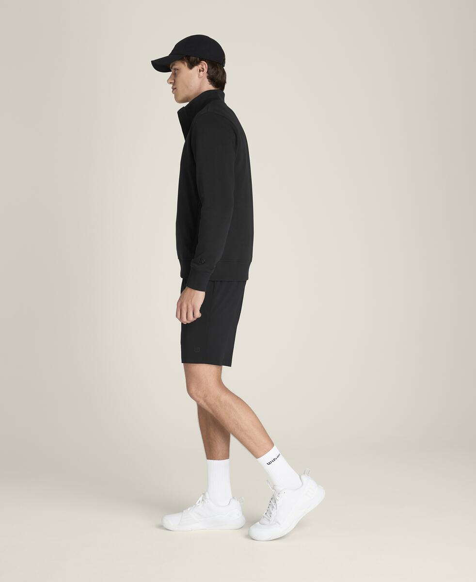 テニスクラブ ハーフジップ モックアップ スウェット