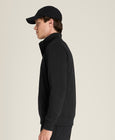 テニスクラブ ハーフジップ モックアップ スウェット - ブラック