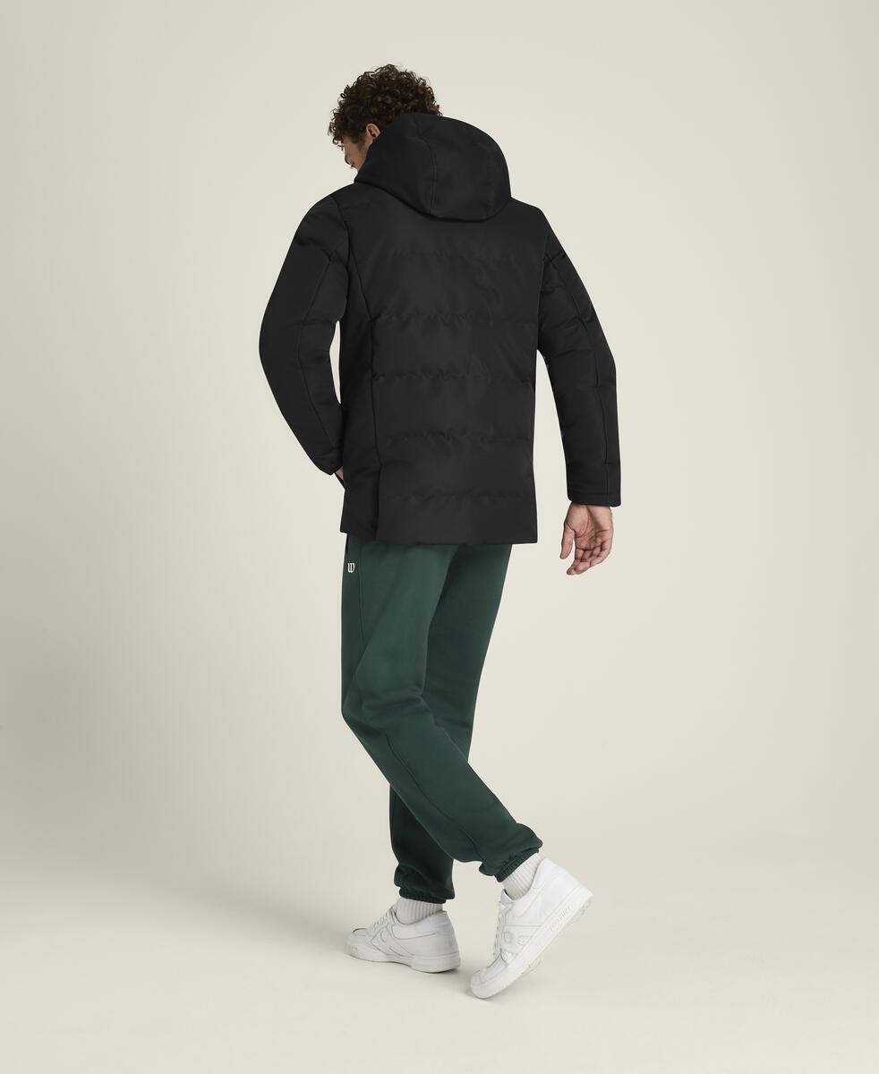 テニス テイラー パーカー - ブラック by Wilson Japan Sportswear