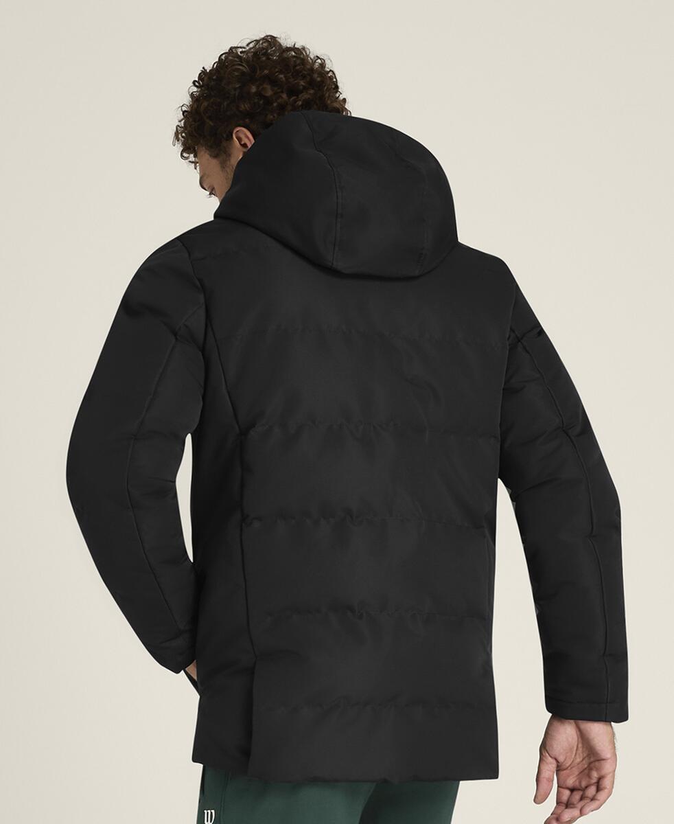 テニス テイラー パーカー - ブラック by Wilson Japan Sportswear