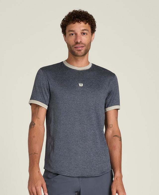 エブリデイ パフォーマンス リンガー Tシャツ  -  ダスクブルー