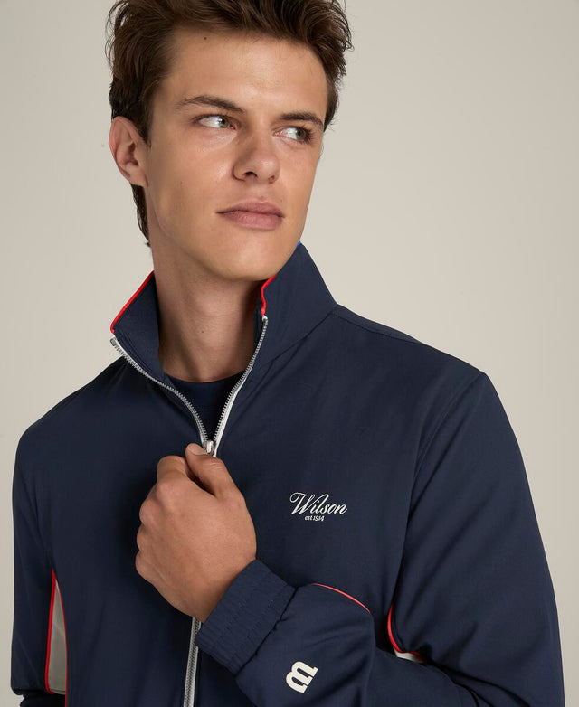 グランドスラム カラーブロック ジャケット  -  クラシックネイビー