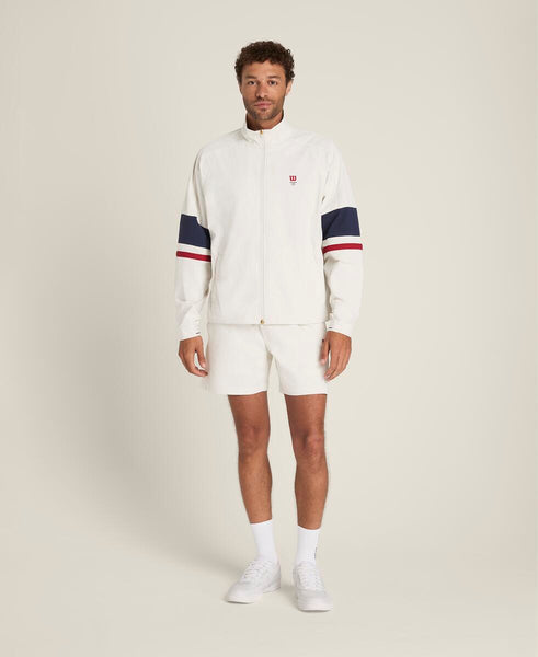 タイブレーカー テニス ジャケット - ストーン by Wilson Japan