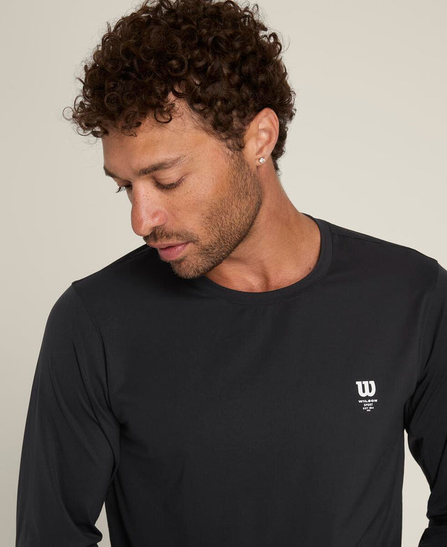 プロツアー ロングスリーブ Tシャツ - ブラック