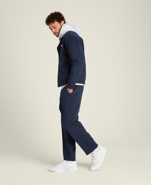 ヴァンダービルト バーシティジャケット フラットニット  -  クラシックネイビー