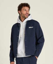 ヴァンダービルト バーシティジャケット フラットニット  -  クラシックネイビー