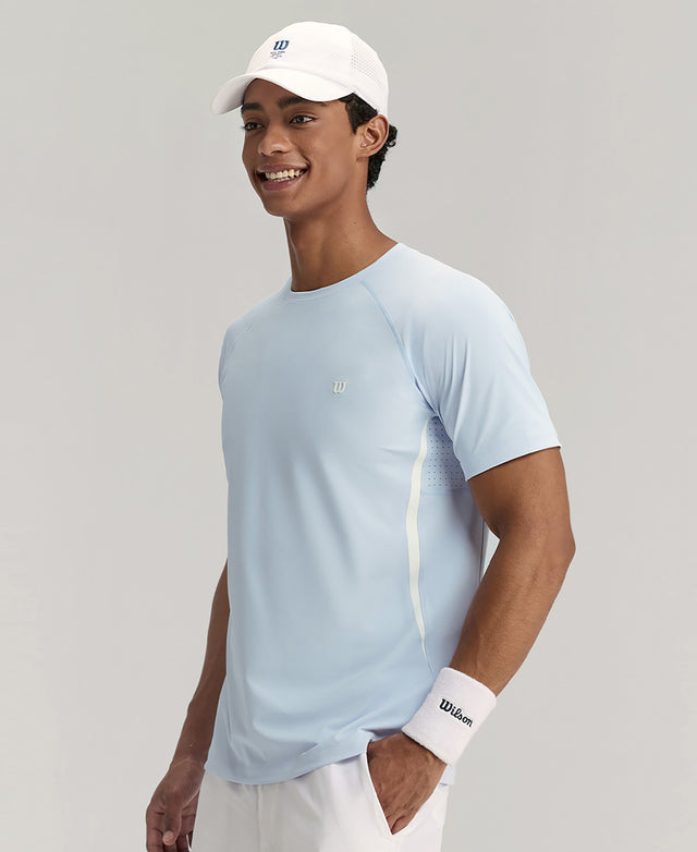デイリー パフォーマンス Tシャツ  -  ペリウィンクル