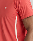 デイリー パフォーマンス Tシャツ  -  ウォッシュド レッド