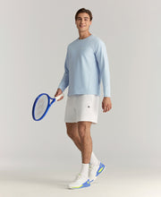 アクティブ ロングスリーブ Tシャツ V2  -  ペリウィンクル