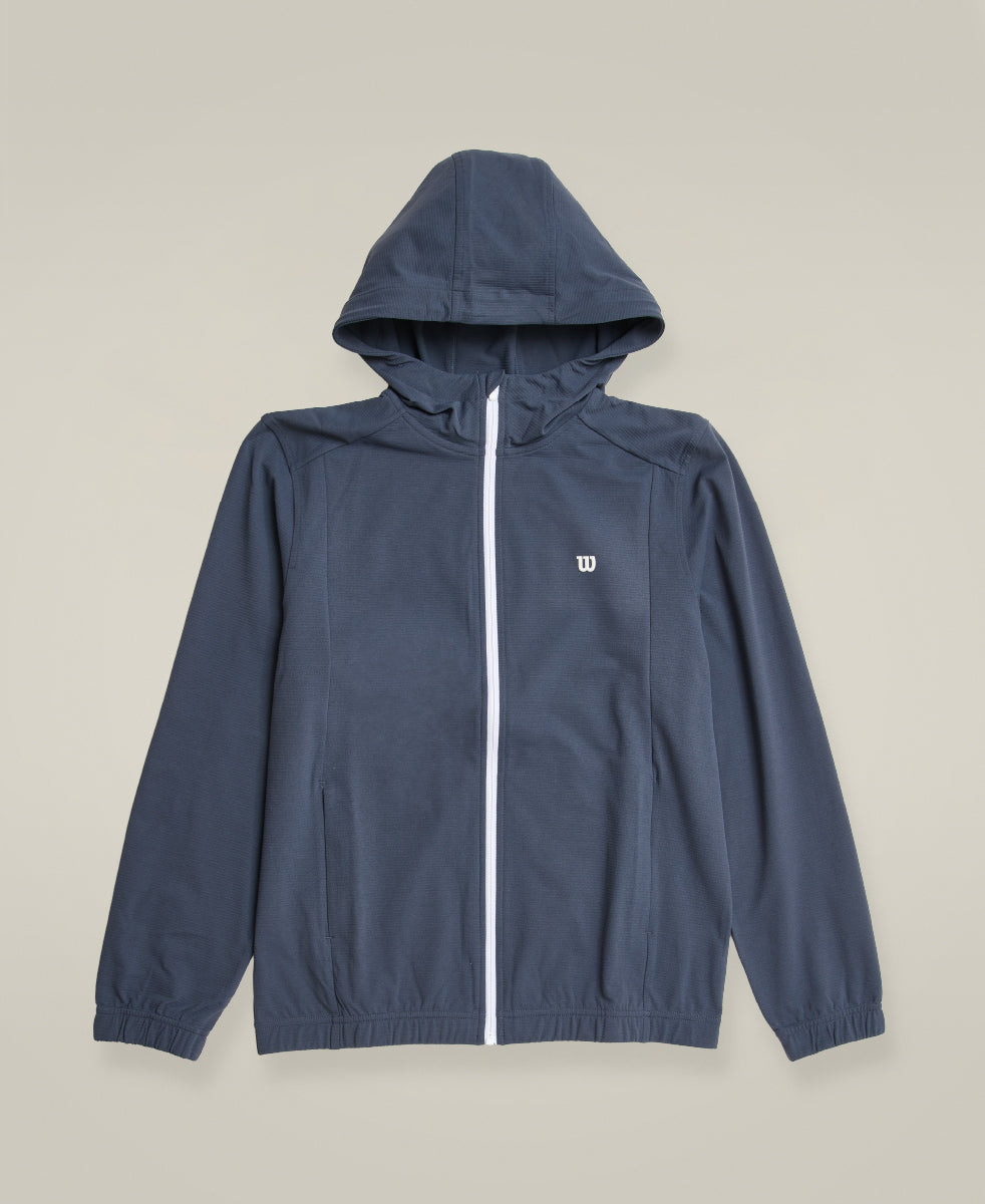 デイリー パフォーマンス ニット フーディ - ダスクブルー by Wilson