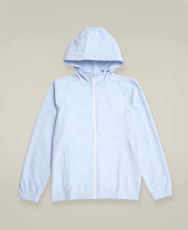 デイリー パフォーマンス ニット フーディ  -  ペリウィンクル