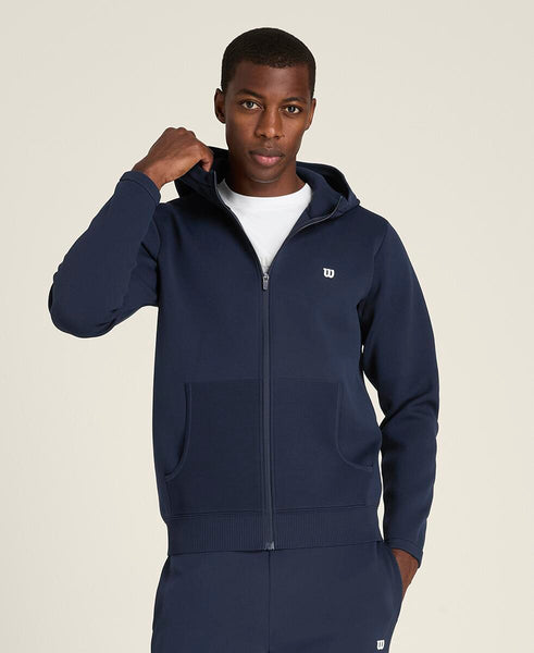 プレーヤー テクニカル ジップアップ - クラシックネイビー by Wilson