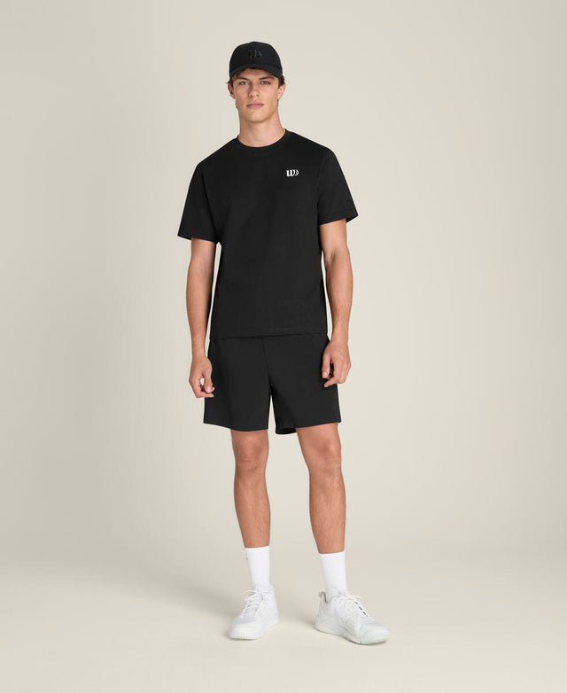 コートビュー グラフィック Tシャツ - ブラック