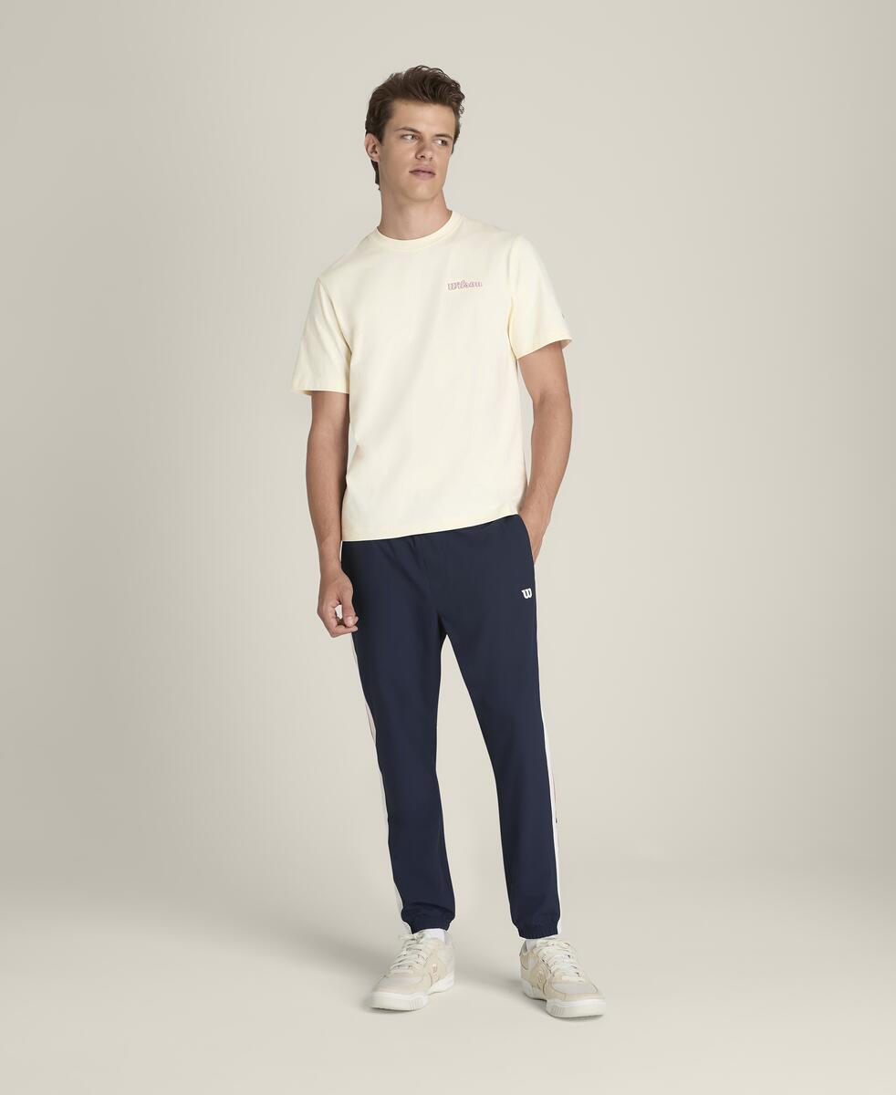 コートビュー グラフィック Tシャツ  -  サンド