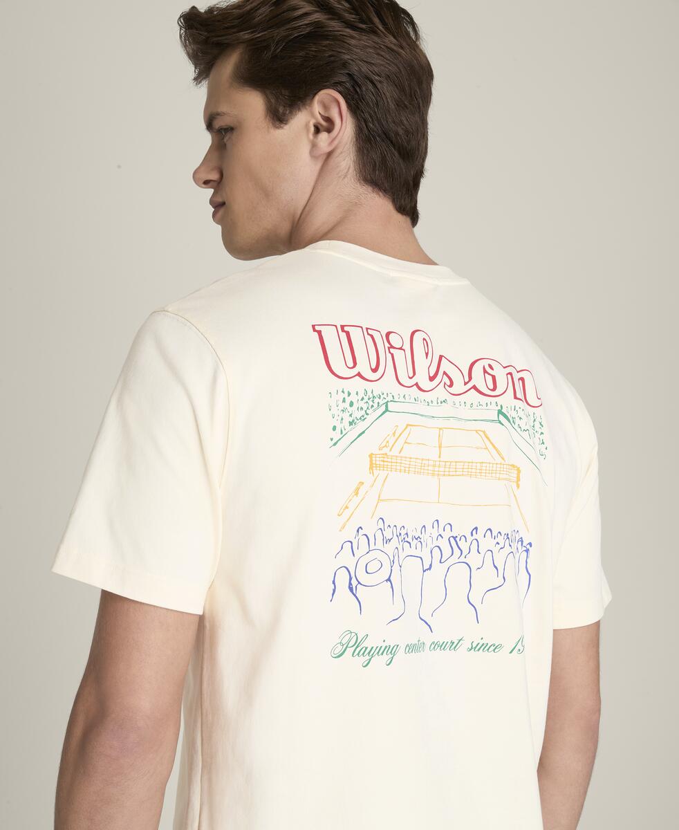 コートビュー グラフィック Tシャツ