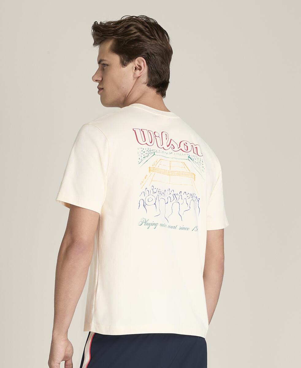 コートビュー グラフィック Tシャツ