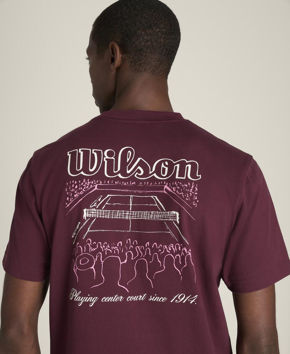 コートビュー グラフィック Tシャツ - ポートロワイヤル