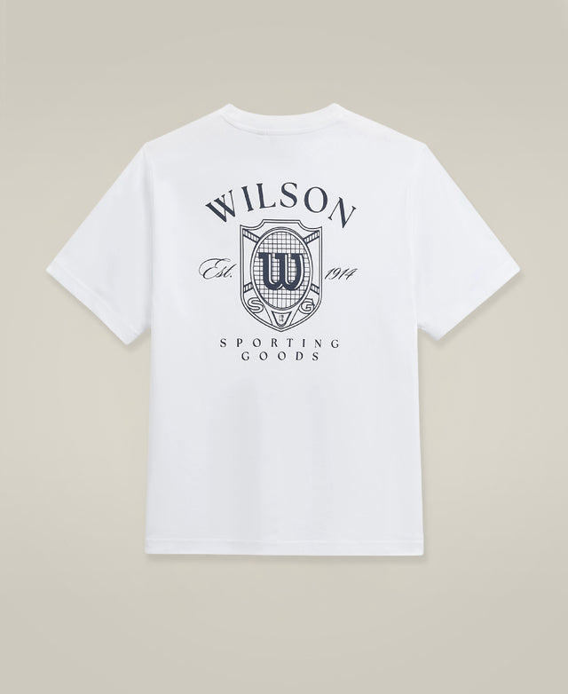 コートビュー グラフィック Tシャツ - ホワイト