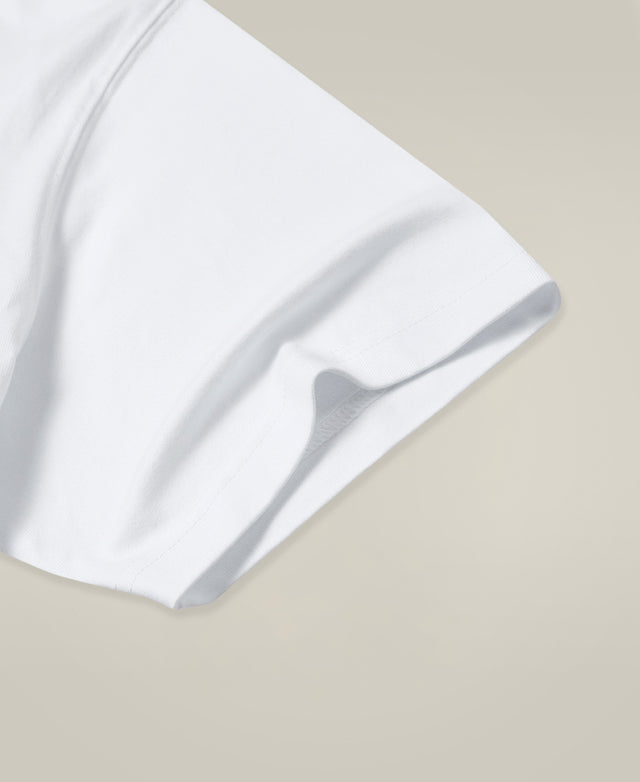 コートビュー グラフィック Tシャツ - ホワイト
