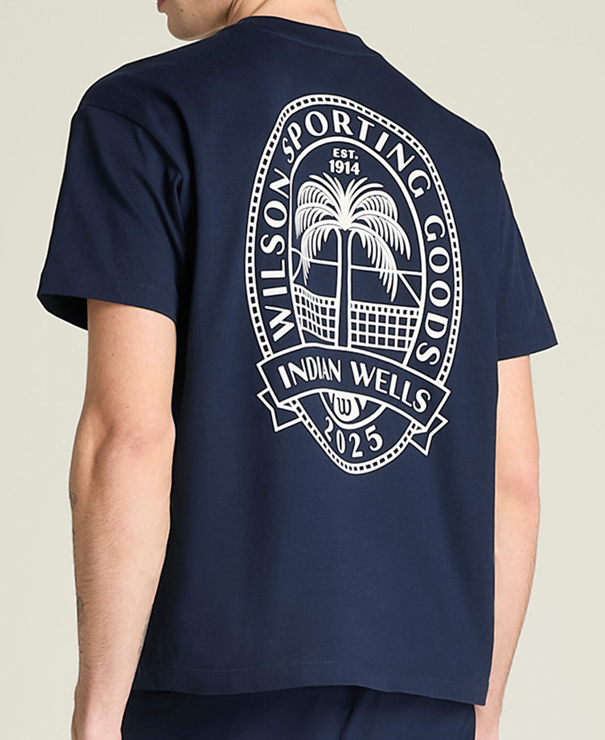 クラシックコットングラフィックTシャツ