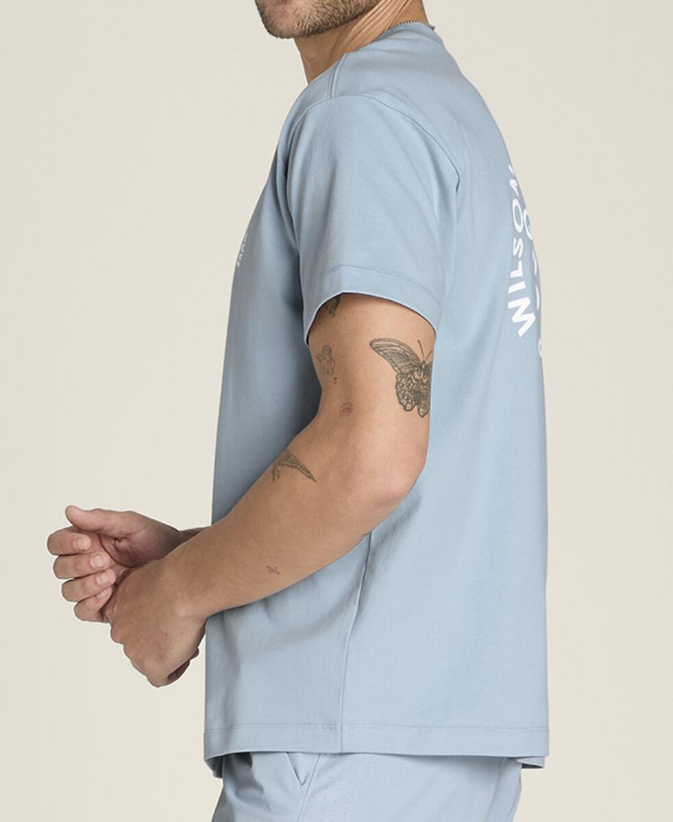 クラシックコットングラフィックTシャツ
