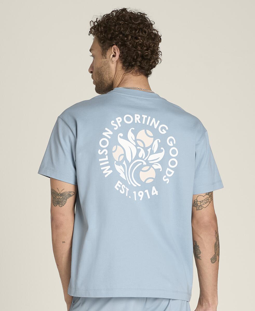 クラシックコットングラフィックTシャツ