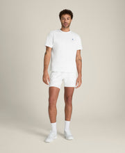 クラシックコットングラフィックTシャツ-ホワイト